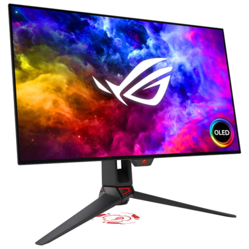 ASUS ROG Swift PG27AQDM 26.5 WQHD OLED 240 Hz G-Sync Negro - Imagen 2