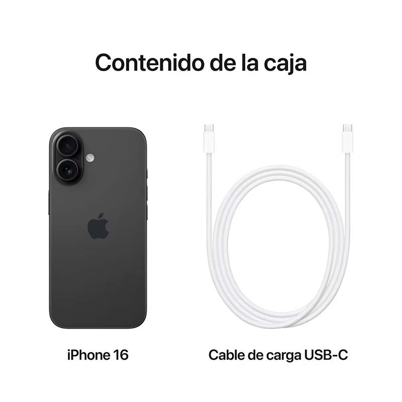 Apple iPhone 16 Plus 128GB Negro (Black) - Imagen 7