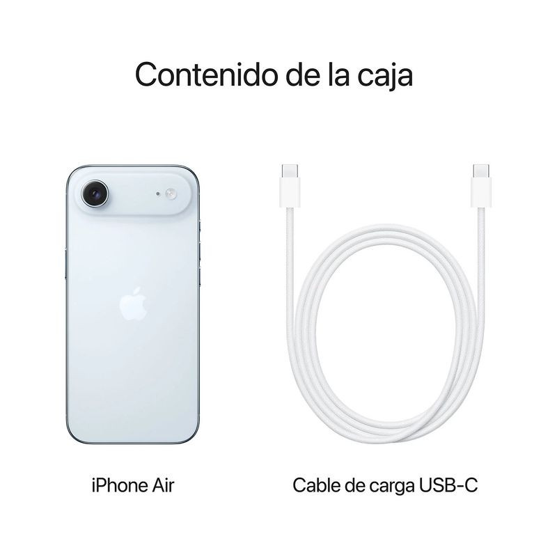 Apple iPhone Air 256GB Azul Cielo (Sky Blue) - Imagen 8