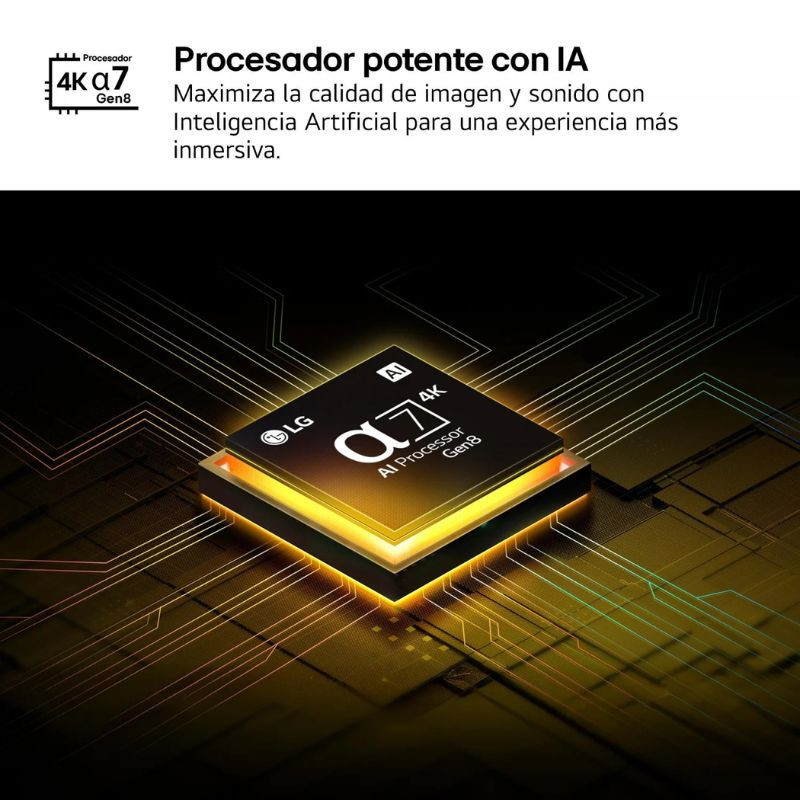 LG 86NANO81A6A – 86″ NanoCell 4K Ultra HD Smart TV (Negro) - Imagen 4