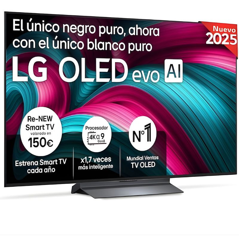 LG OLED48C54LA – 48″ 4K UHD OLED Smart TV (Negro)