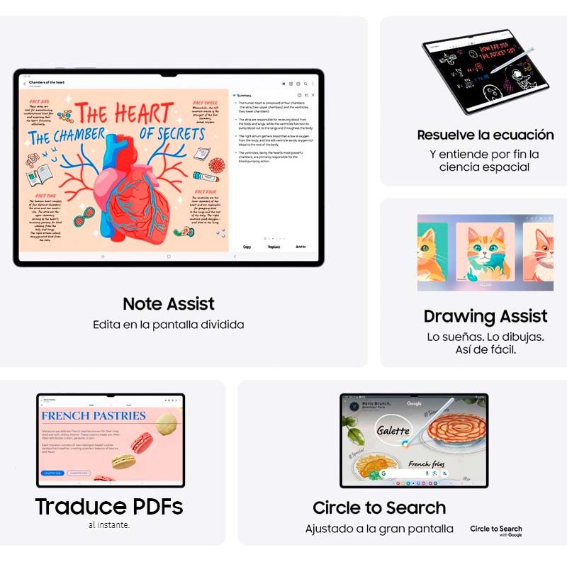 Samsung Galaxy Tab S10 Ultra 14.6'' 12GB/256GB 5G Plata - Imagen 6