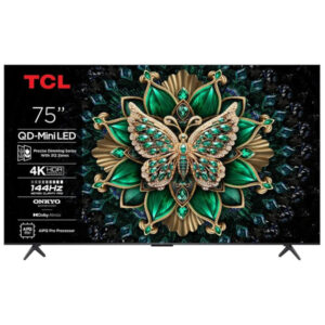 TCL 75C6K – 75″ 4K Ultra HD Mini LED Smart TV WiFi